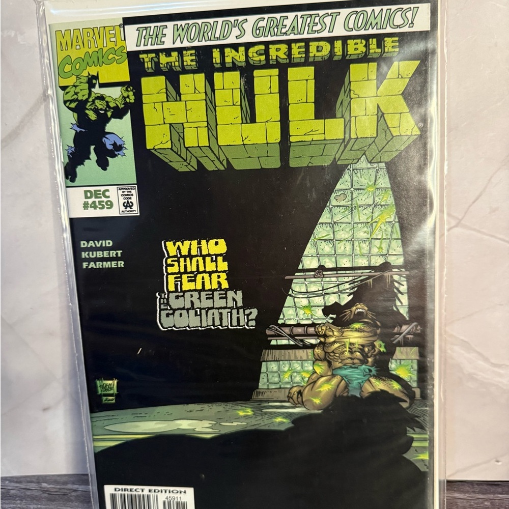 The Incredible Hulk Comic Issue #459 December 1997 Marvel